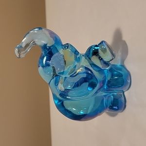 Glass Art Elephant